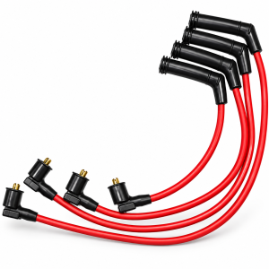 وایر شمع پراید زیمنس Spark Line | دو سر برنجی تمام سیلیکون